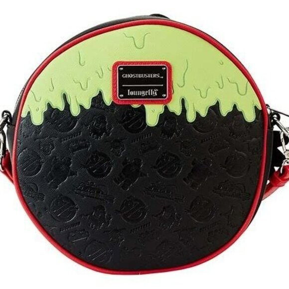 Loungefly Universal Studios Ghostbuster Logo Glow Crossbody Bag NWT - Picture 3 of 3